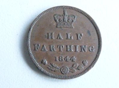 Queen Victoria half farthing