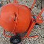 Electric Cement Mixer with Stand Image 2