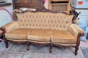 vintage sofa and 2 seats