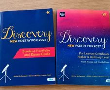 Discovery Poetry, 2027, leaving cert, English book, new