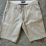 NEW Mens Salt + Lime Chino Shorts in stone colour - W34 Image 5