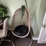 Hanging Egg Chair with Stand Image 4