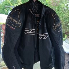 RST leather jacket