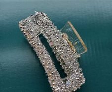 Big Rectangle Hair Claw Clips 112211