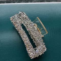Big Rectangle Hair Claw Clips 112211
