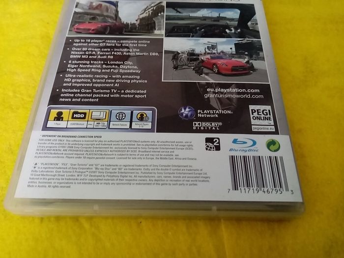 Gran turismo 5 Prologue PlayStation 3 Ps3 Games Original