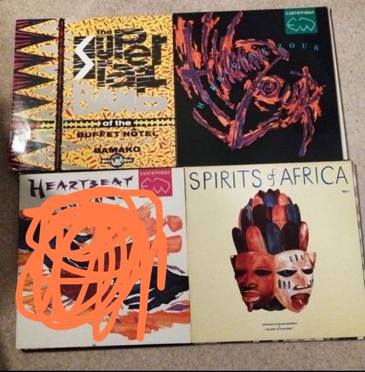 World music vinyl lot