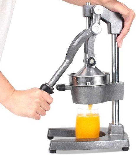 Hand Press Juicer Manual Fruit Juicer Commercial Grade Citrus Juicer Juice Squeezer Citrus Orange Lemon Pomegranate MULTIPLE COLOURS AVAILABLE, SEE PHOTOS (FREE POSTAGE)