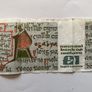 1988 Irish 1 Punt Pound Note Image 2