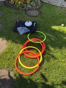 Set of Metis Football Training Rings & Cones