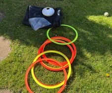 Set of Metis Football Training Rings & Cones