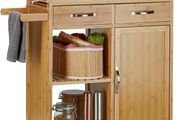 Kitchen Trolley Wood Bamboo - Free Delivery Nationwide