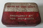1960's British Red Cross Emergency Kit For Motorists