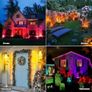 Garden Spot Lights Waterproof 20m Extendable Cable Plug-in Outside 12v Time Image 4