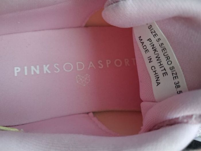Pink Soda Sports trainers