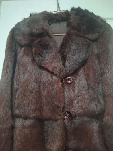 vintage Coney fur coat