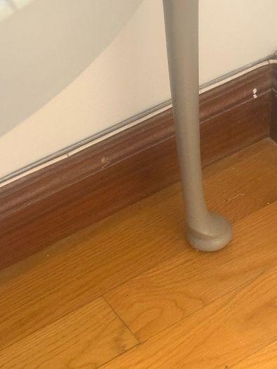 hall table and mirror