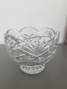 Footed  Ferrycarrig   Crystal Bowl/Candy Dish