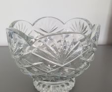 Footed  Ferrycarrig   Crystal Bowl/Candy Dish