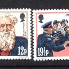 1983 Isle of Man Centenary of Salvation Army Commemorative Stamps Mint Never Hinged (MNH)