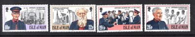 1983 Isle of Man Centenary of Salvation Army Commemorative Stamps Mint Never Hinged (MNH)