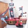 Little Town Wooden Pirate Ship With Pirates Image 3