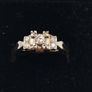 14k gold ring with 18ct diamonds setting Image 2