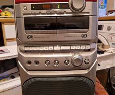 Goodmans XB-20CDG Karaoke Machine, CD and Twin Tape, Excellent Condition