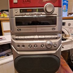 Goodmans XB-20CDG Karaoke Machine, CD and Twin Tape, Excellent Condition