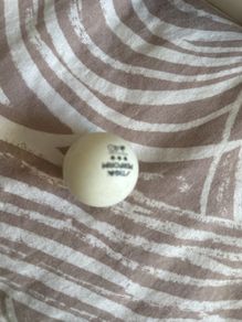 Table tennis ball