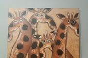 (Move out sell-see my other low priced ads) Giraffe Canvas Painting