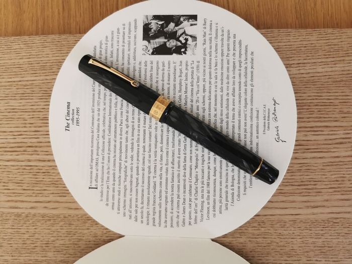 Omas The Cinema fountain pen.