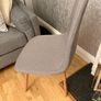 FREE- Grey Fabric Chairs x 2 Image 3