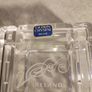 Rare find This is a 24% lead crystal box made in Italy Engraved by Dublin crystal 2000 Ireland Glass Trinket Box. Highly Collectable. Image 7