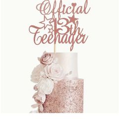 Birthday Cake Topper