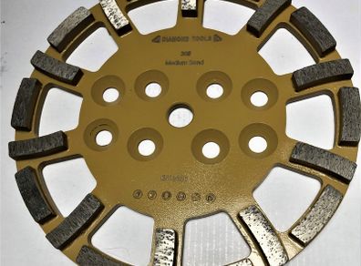 Diamond grinding disc, wheel 250mm, 10" concrete, stone COURSE GRITS 30#