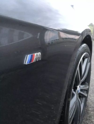 2 x BMW M Sport small wing badges - FREE POST
