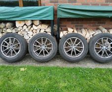 BMW X3 F25 17" Alloys with Kumho All Season Tyres