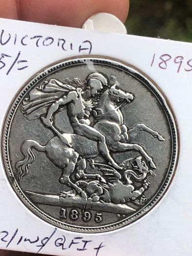 8 x Silver Victoria Crowns rare dates