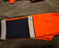 Hi vis work trousers 34 reg.