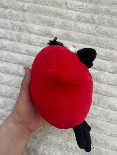 Novelty Toy World Soft Red Bird approx. 16 cm. Please see photos