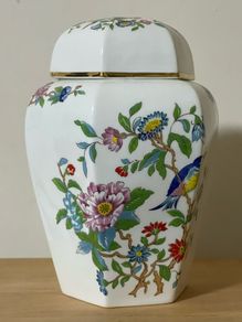 Aynsley Pembroke _Hexagonal Large Ginger Jar