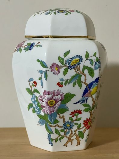 Aynsley Pembroke _Hexagonal Large Ginger Jar