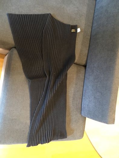 Scarf cottonfield , dark blue.