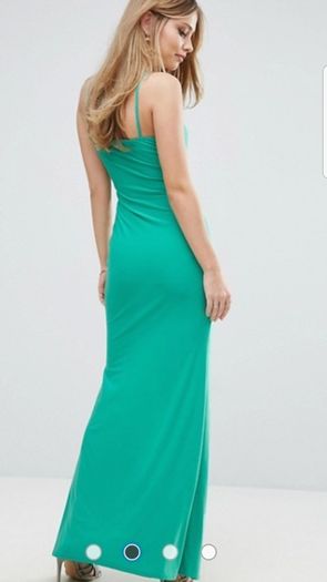 Club L maxi dress with knot detail (UK 12) New