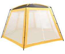 Pool Tent Fabric 590x520x250 cm Yellow