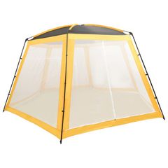 Pool Tent Fabric 590x520x250 cm Yellow