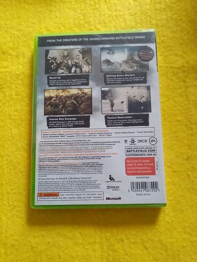 Battlefield Bad company 2 Italian version Brand new Xbox 360 games Original