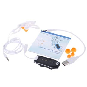 Sports 4GB Clip Waterproof IPX8 Mp3 Player FM Swimming Diving Earphone Slick stylish design Sport
