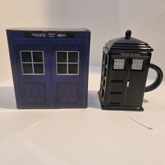 Doctor Who TARDIS 3D Ceramic Mug with Lid (Puckator)